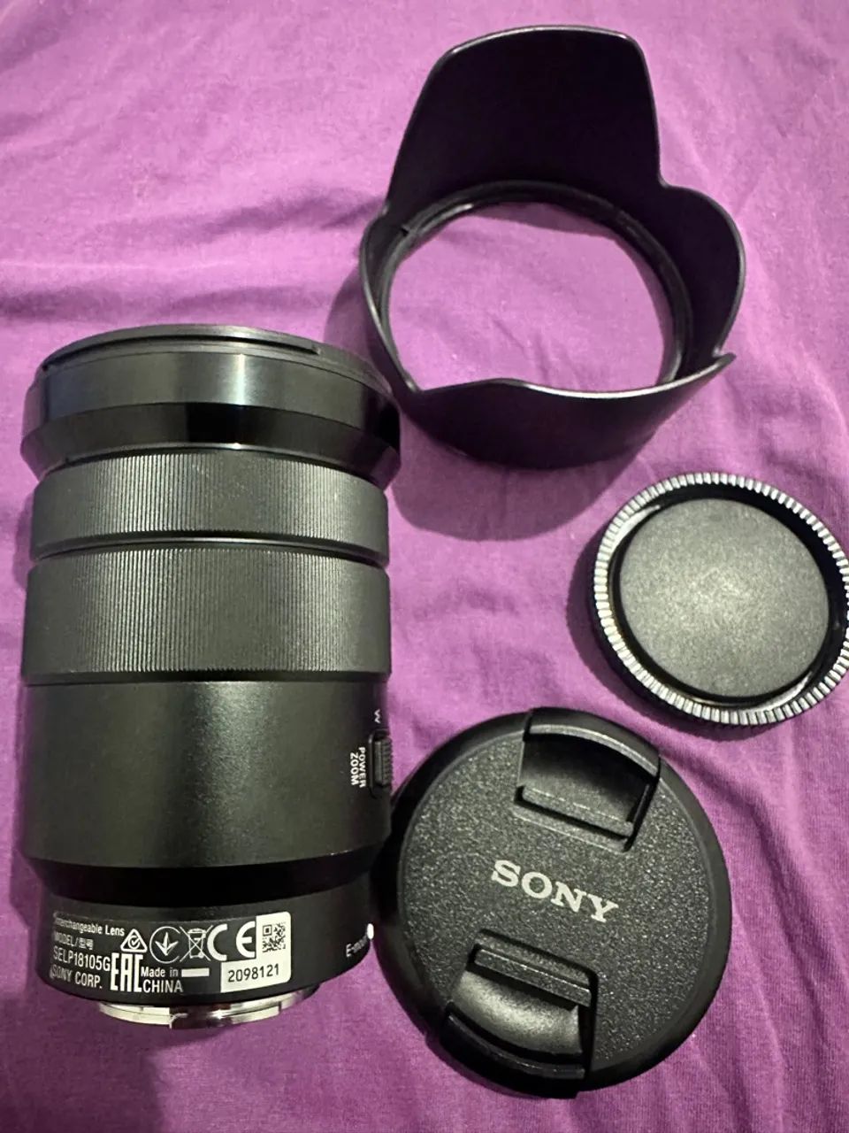 Lente Sony E 4/PZ 18-105 G OSS - Foto 3