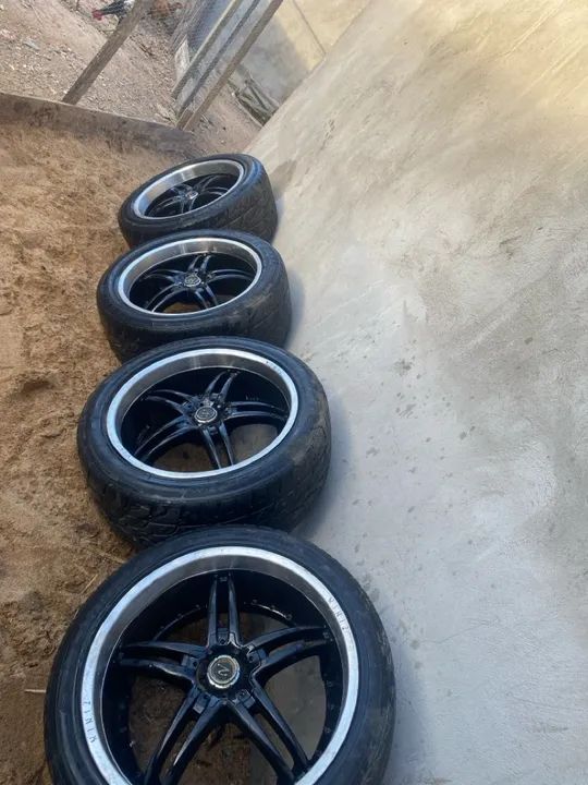 Vendo rodas aro 20 , furação 5x100 - Foto 3