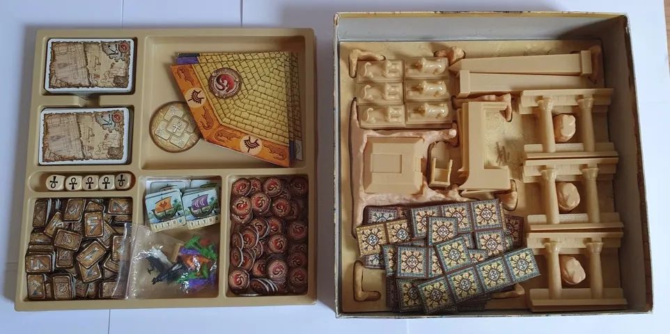 2 jogos Colosseum + Cleopatra (instruções em inglês) - Foto 5