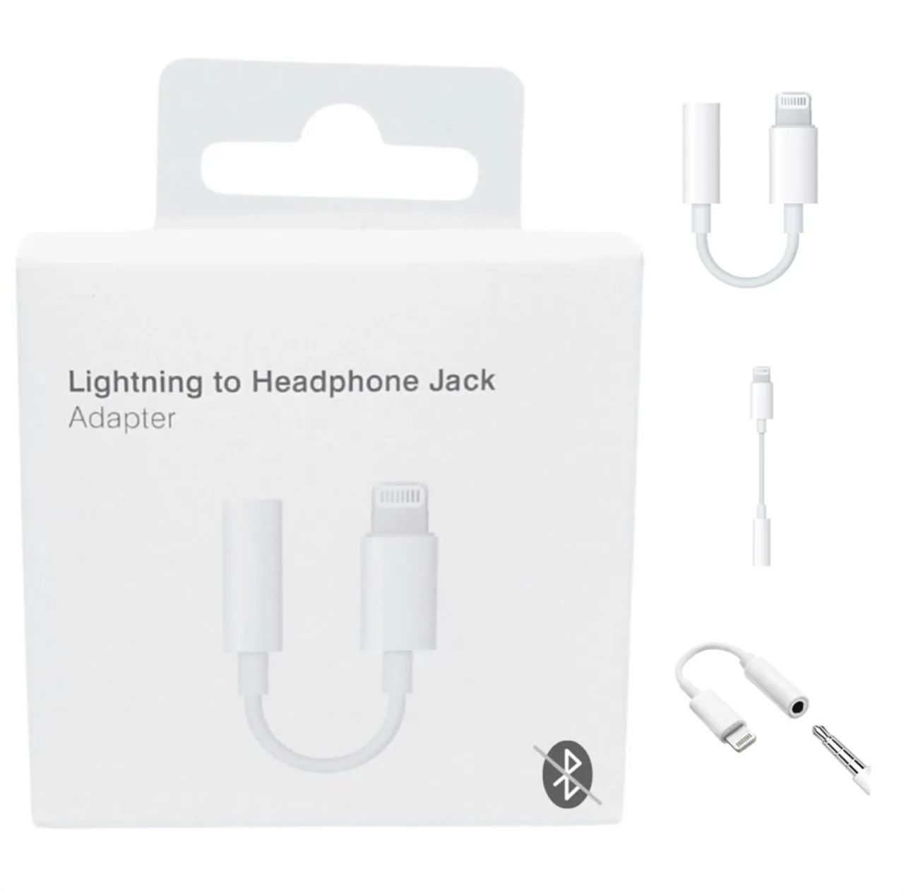 Fone de Ouvido Iphone made - Fone e adaptador  Lightning para p2  - Foto 3