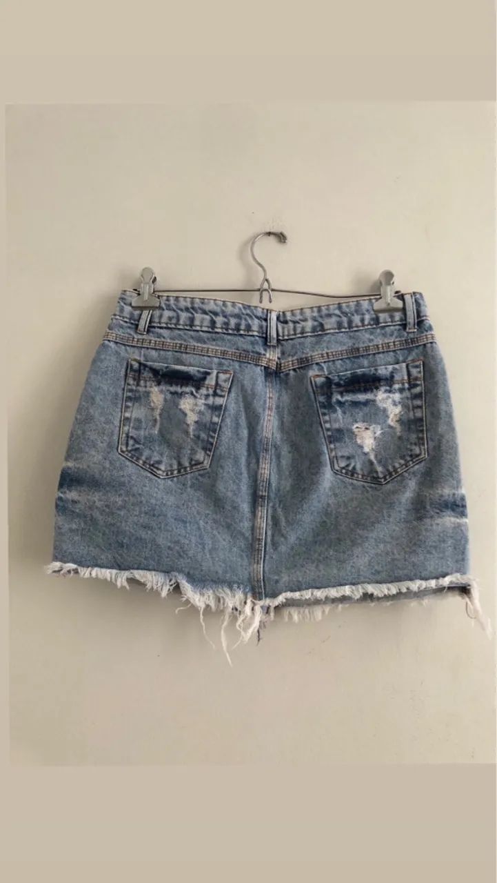 Saia jeans veste número 42 - Foto 2