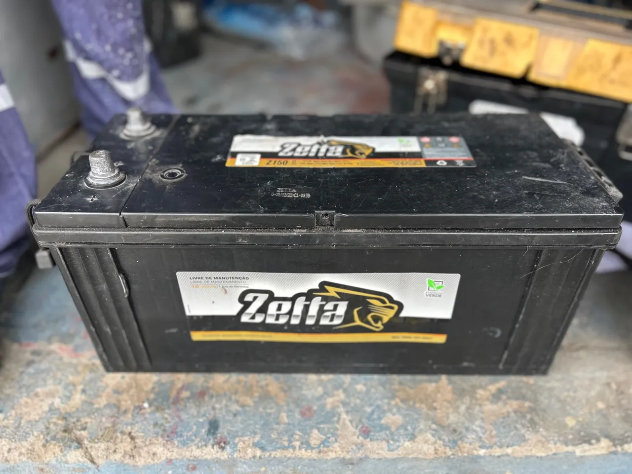 Bateria Zetta Z150 para Caminhões