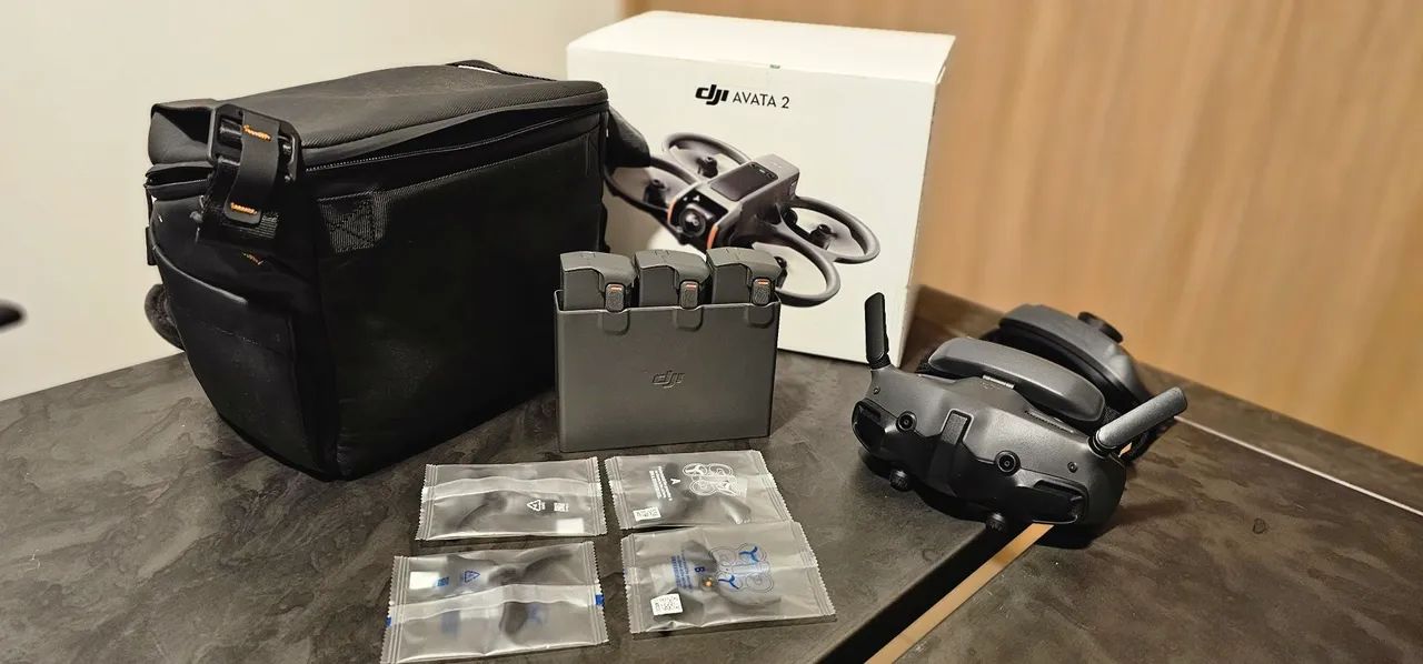 Drone DJI Avata 2 com Fly More combo - Foto 2