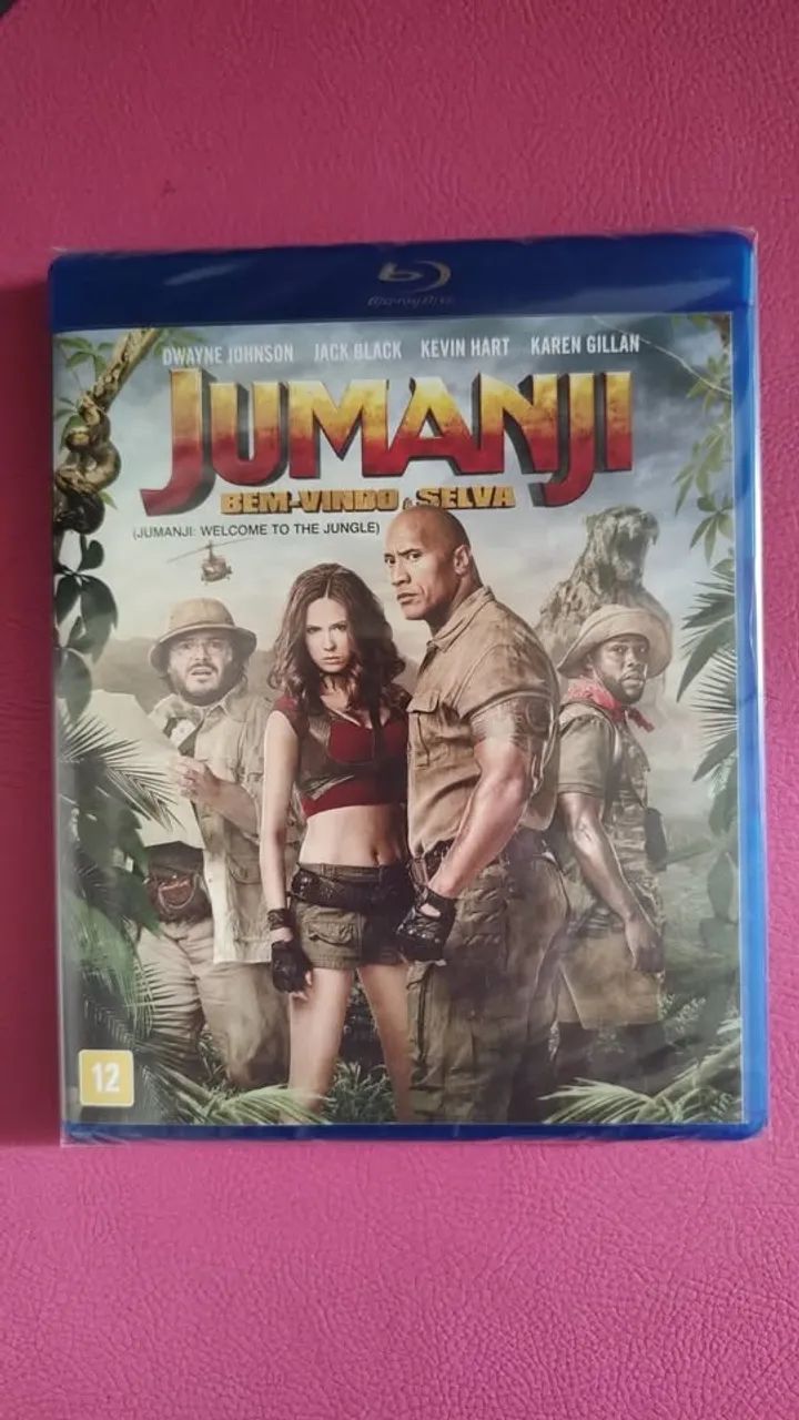 Blu-ray Jumanji: Bem-vindo à Selva