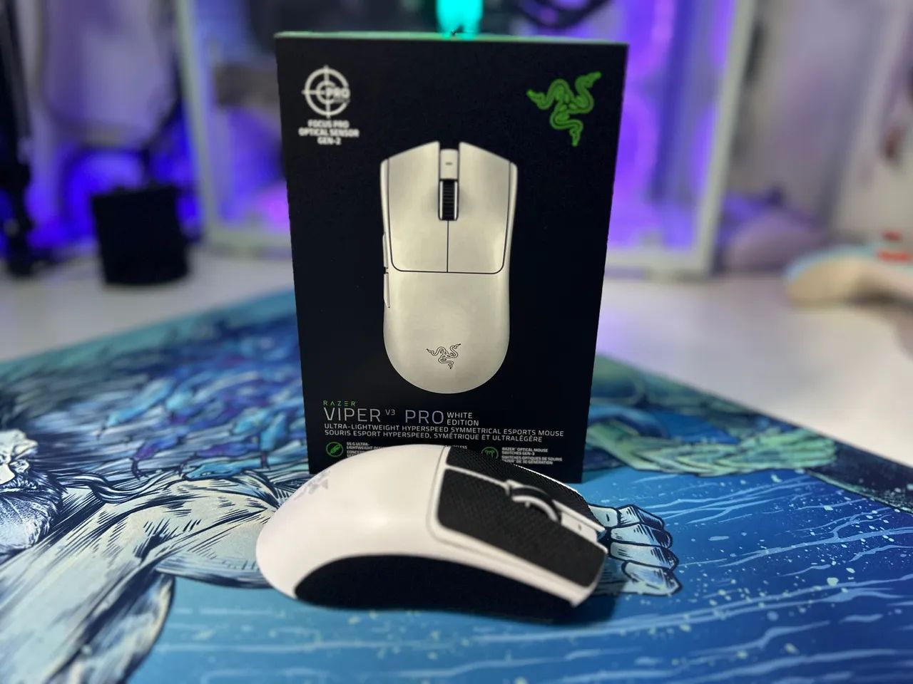 Razer Viper V3 Pro Wireless Gaming Mouse – White64317759707905124