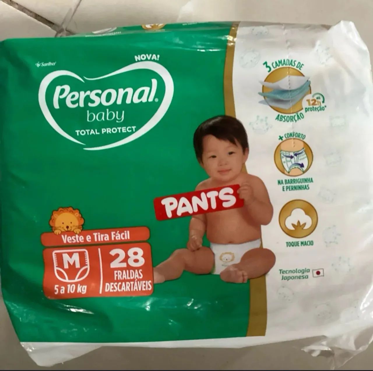 Personal Baby Pants M - 28 Fraldas