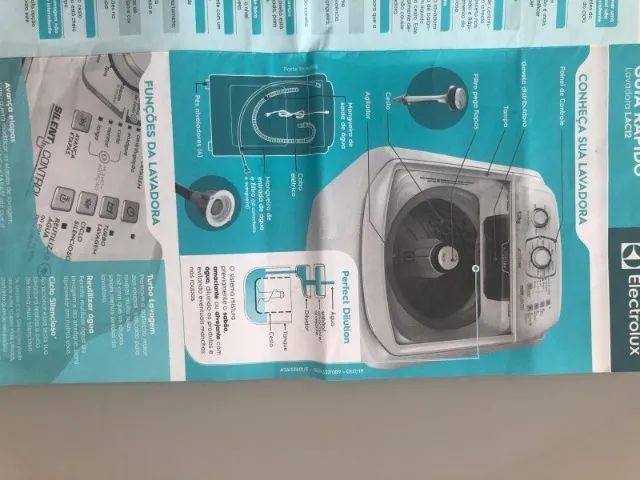 Lavadora LEC12 Electrolux - 12 kg - usada - Foto 5