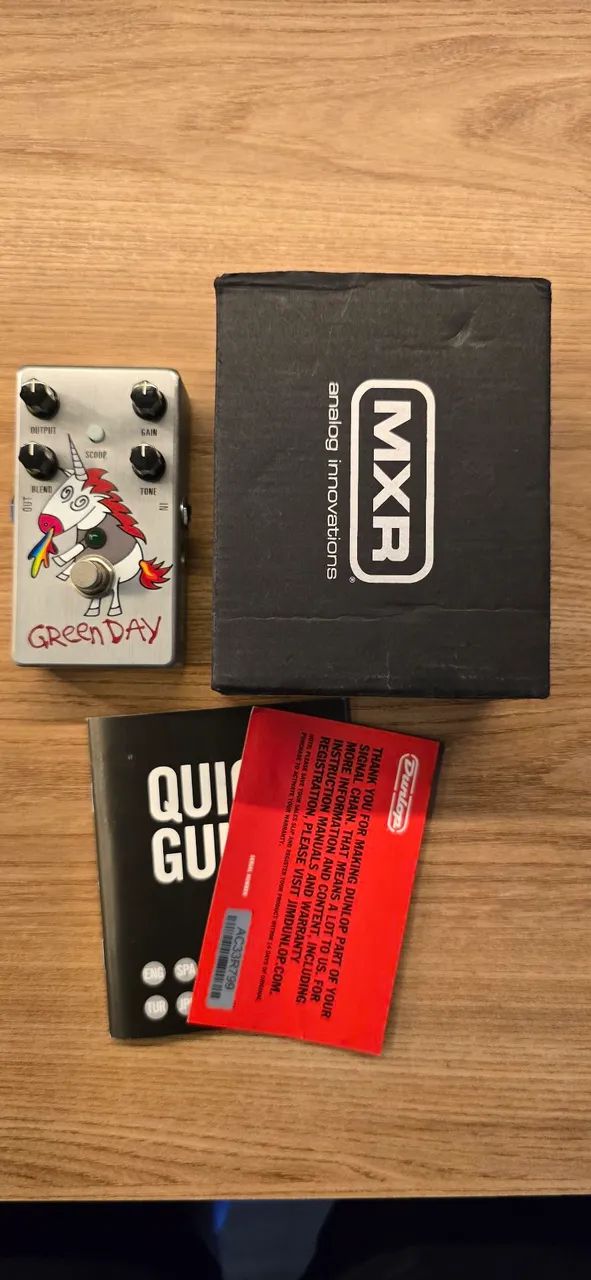 Pedal MXR Green Day Dookie Drive - Instrumentos musicais - Anita