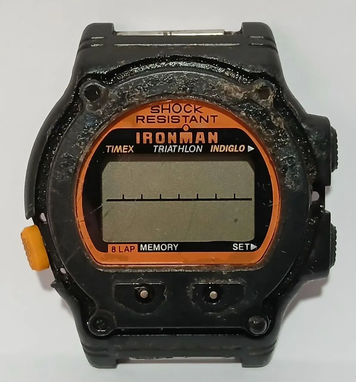 Kit com 5 relógios timex triathlon (para retirada de peças)