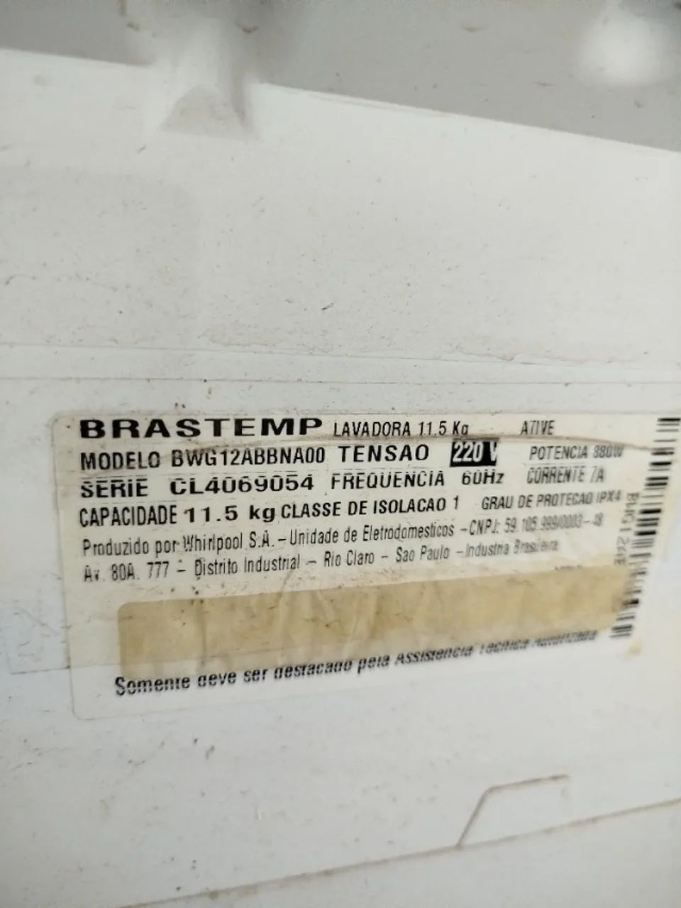 Máquina de Lavar roupas Brastemp  - Foto 3