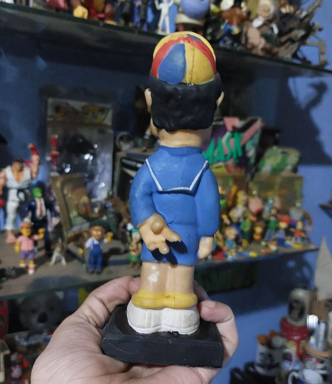 Boneco Kiko - Figurinha Colecionável resina usado - Foto 2