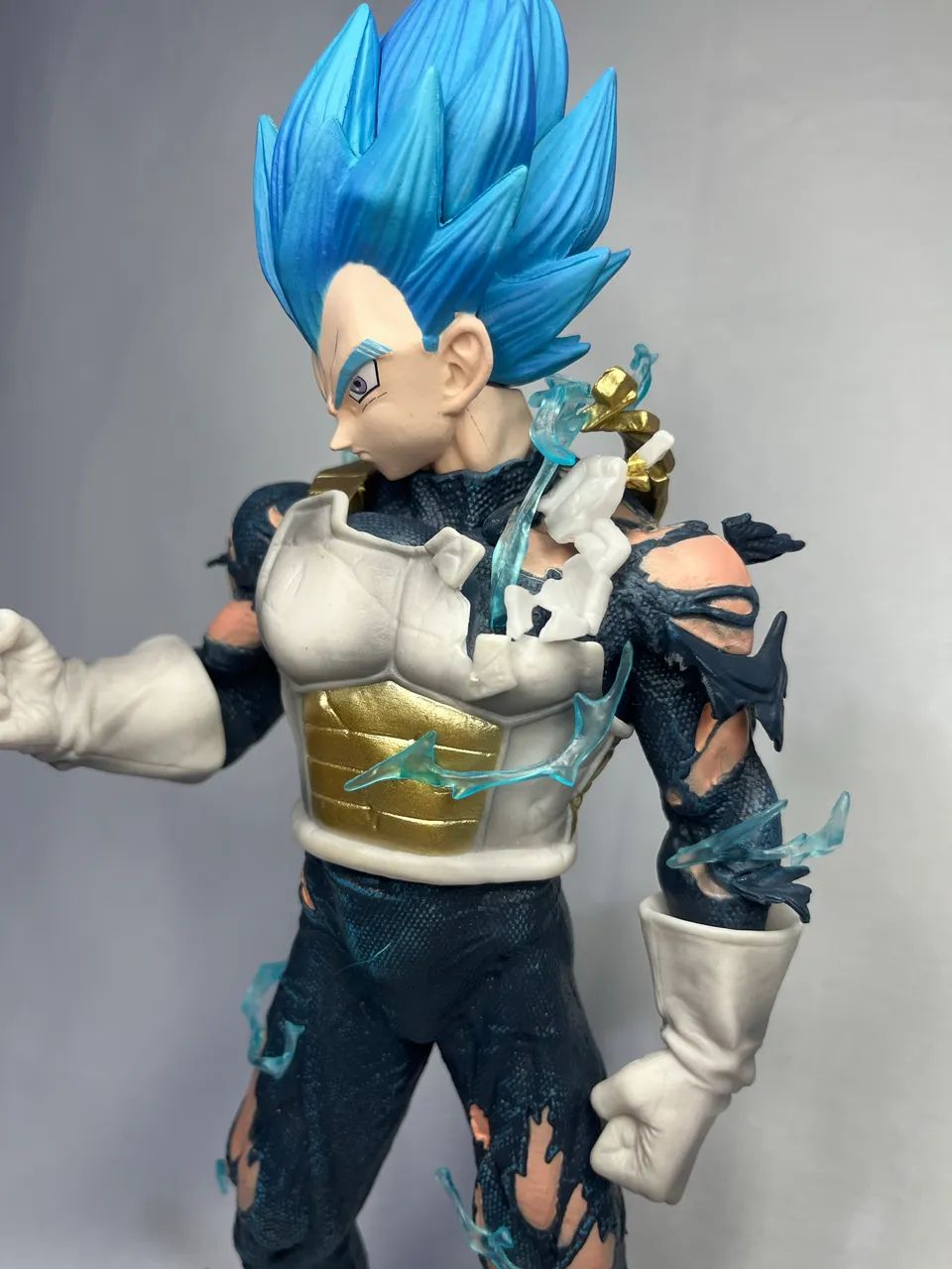 Vegeta Ssj Blue - Action figure Dragon Ball - Boneco Colecionável 
