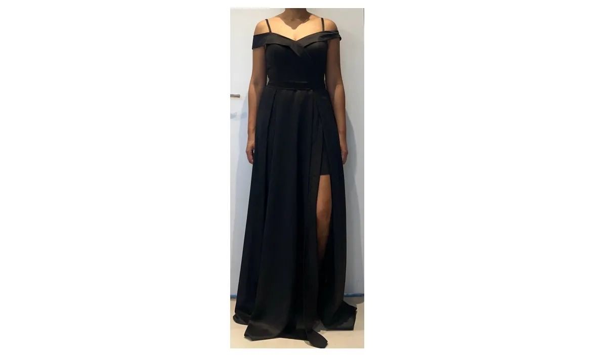 Vestido Longo Preto