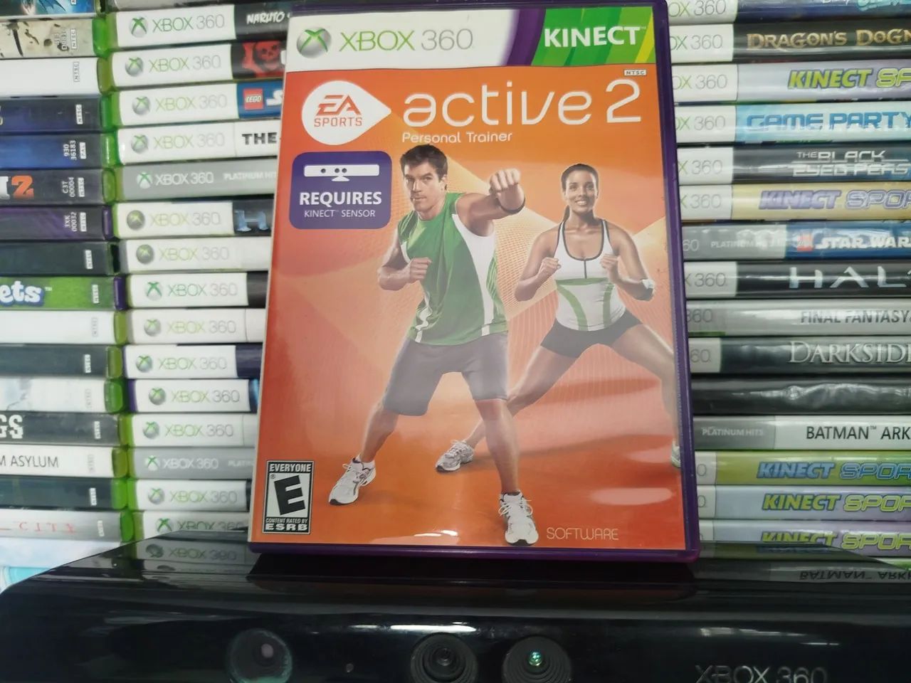 KINECT PARA XBOX 360 + JOGO. - Foto 2