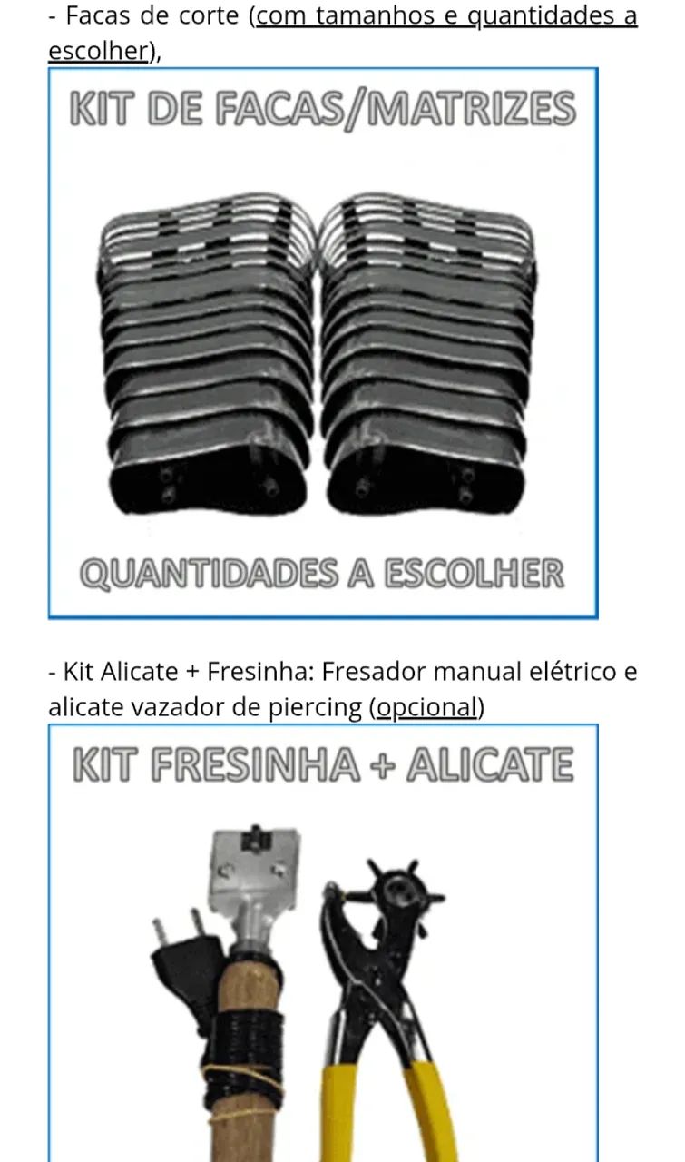 Kit Máquina de Fazer chinelos + matéria prima para produção  - Foto 6