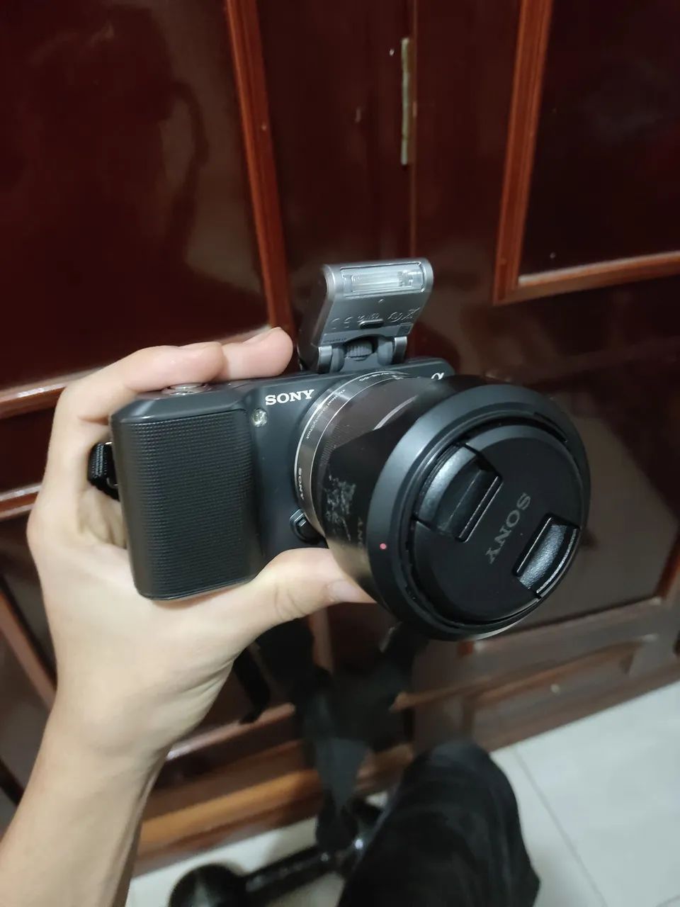 Câmera Sony N50 + Lente Sel1855 - Foto 5