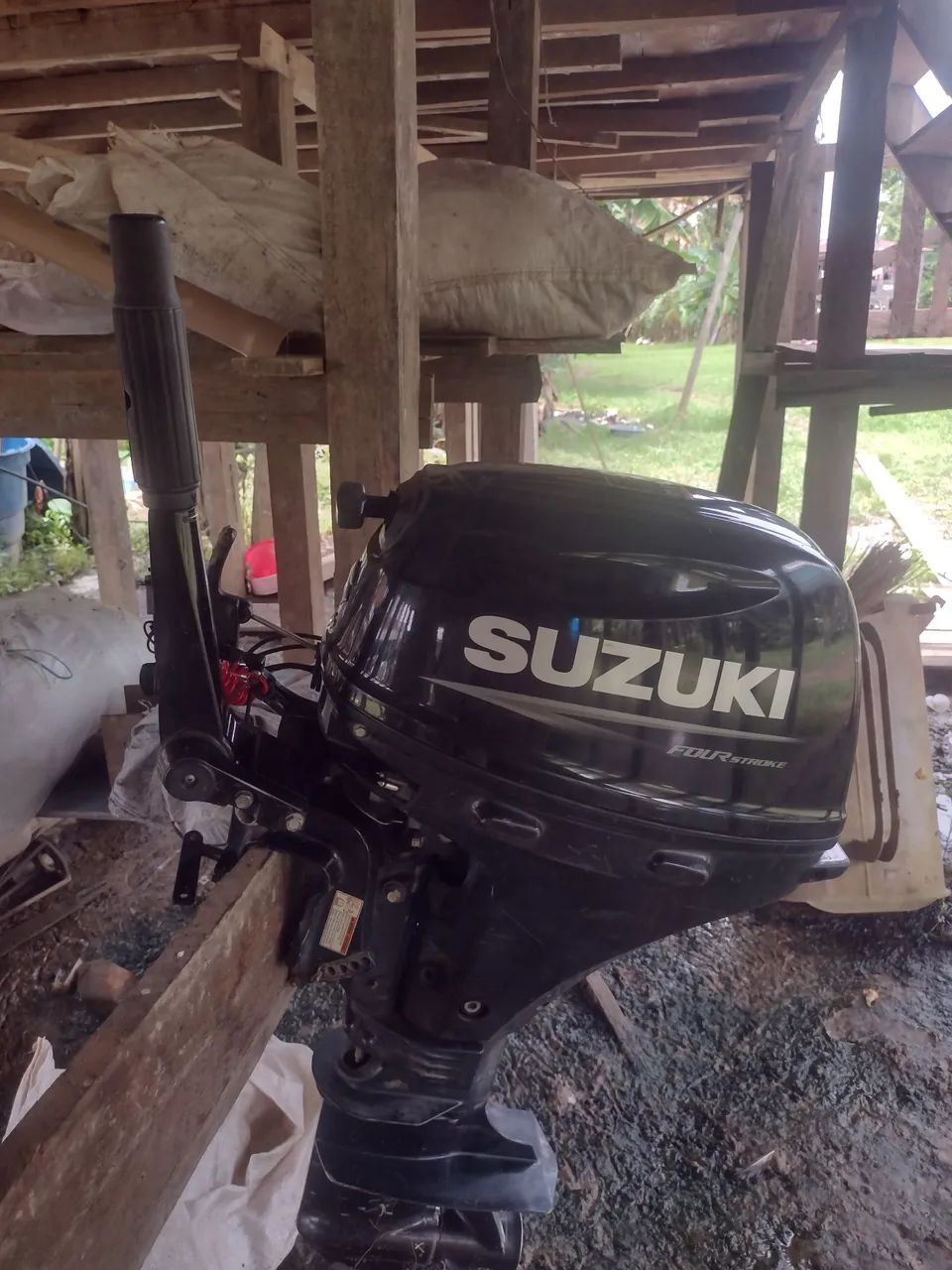 Vendo motor de popa 20 Hp semi novo - Foto 4