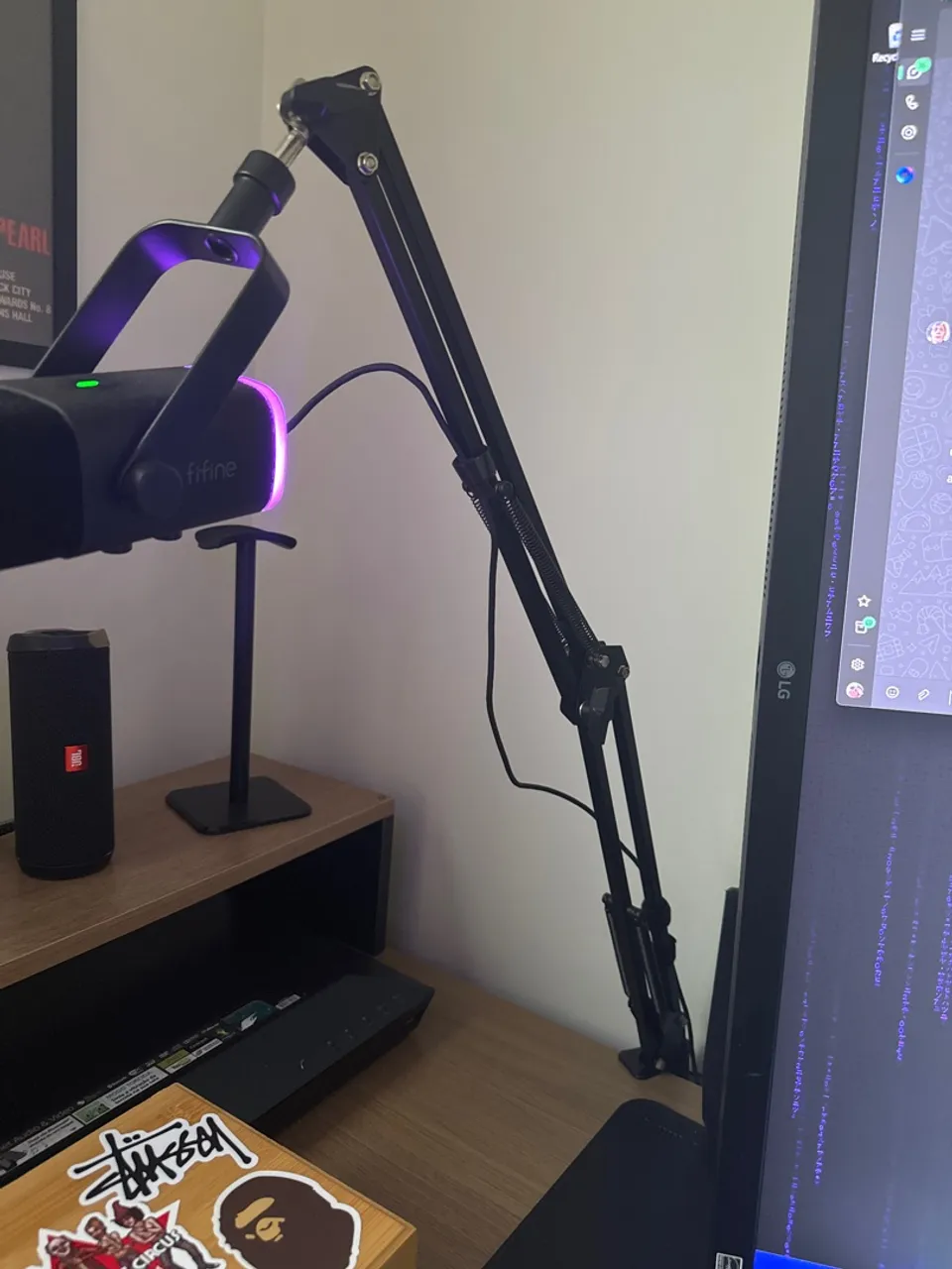 Braço Articulado para Microfone