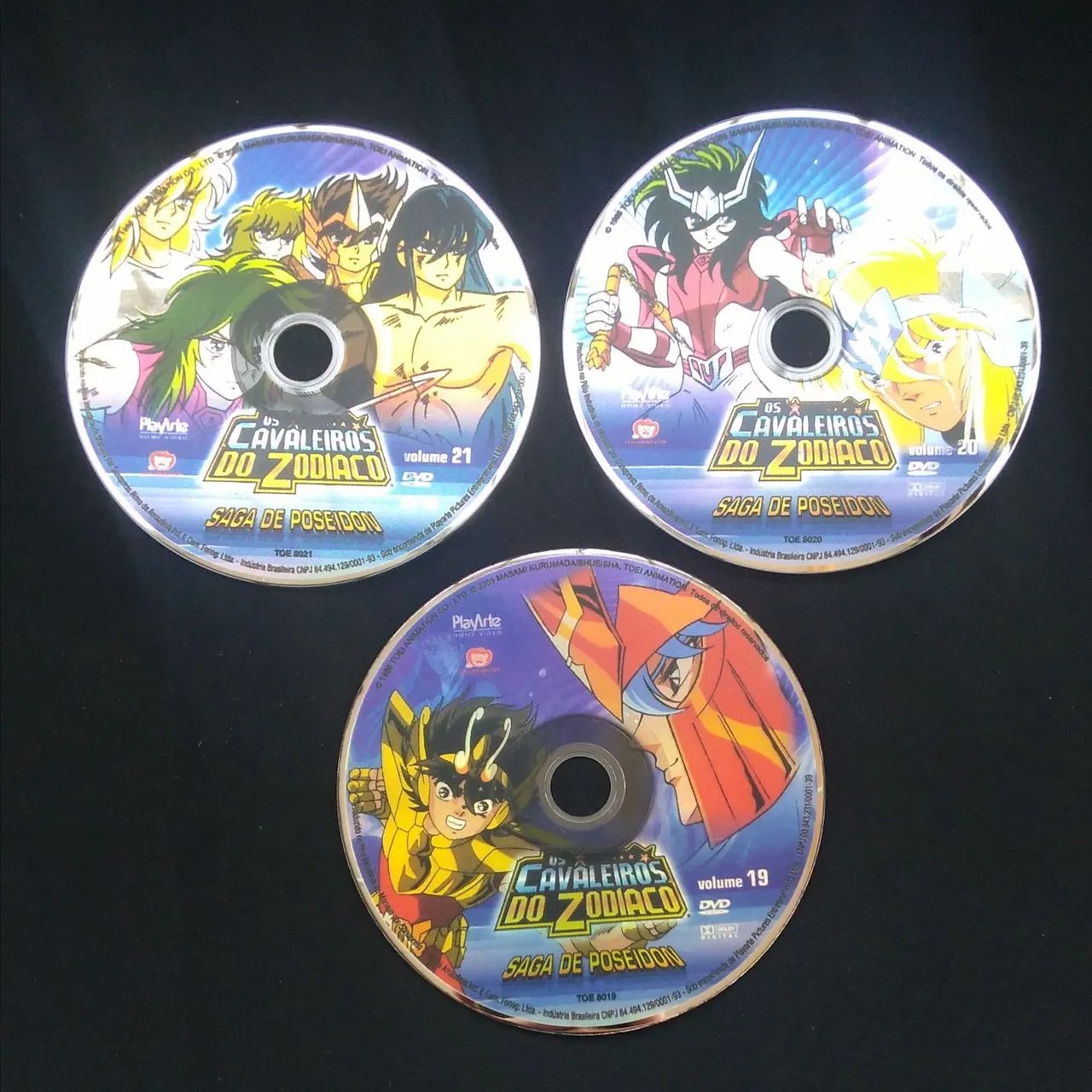 JILUKA THE CHAOTIC ZION DVD 中古品 Cavaleiros do Zodíaco - Saga de Poseidon (3 DVDs) - CDs, DVDs etc