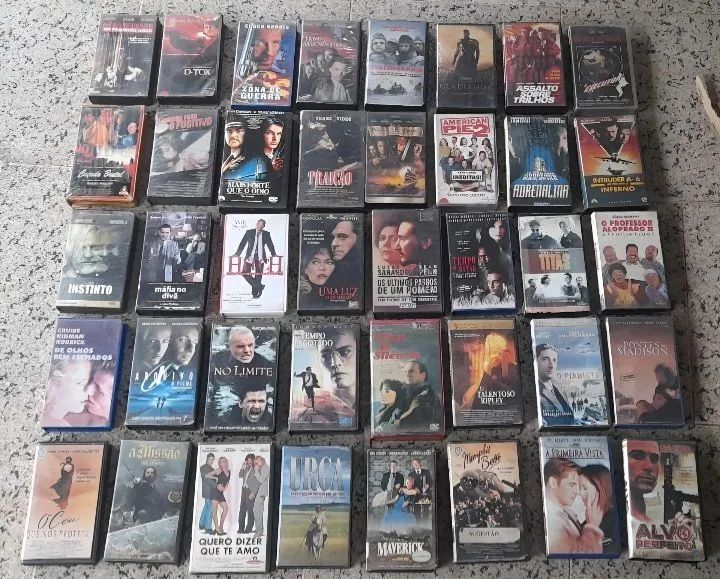 Lote de VHS Filmes Originais 