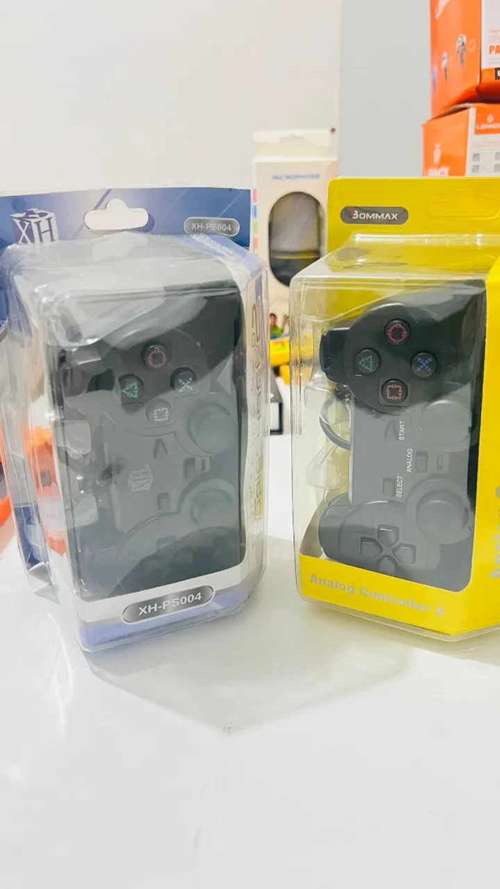 Controle com fio p/PS2