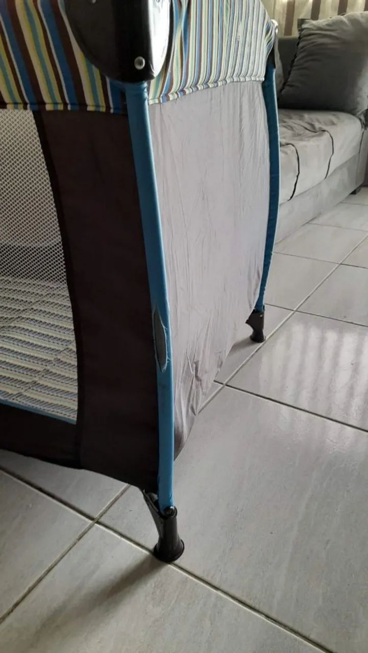 Carrinho de bebê Kiddo e chiqueirinho 2 em 1 - Foto 4