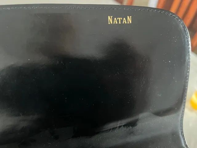 Pasta em couro legítimo NATAN. Nunca utilizada. Excelente estado. - Foto 2