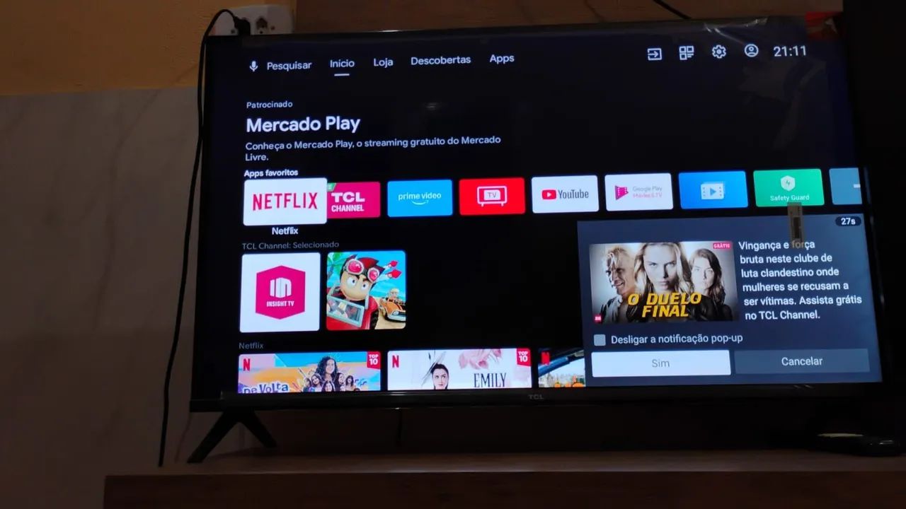  smartv Android bluetooth e um som caixa torre  - Foto 2