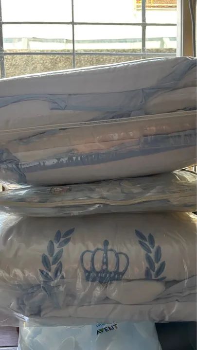 Berço que vira cama + kit berço + mosqueteiro  - Foto 3