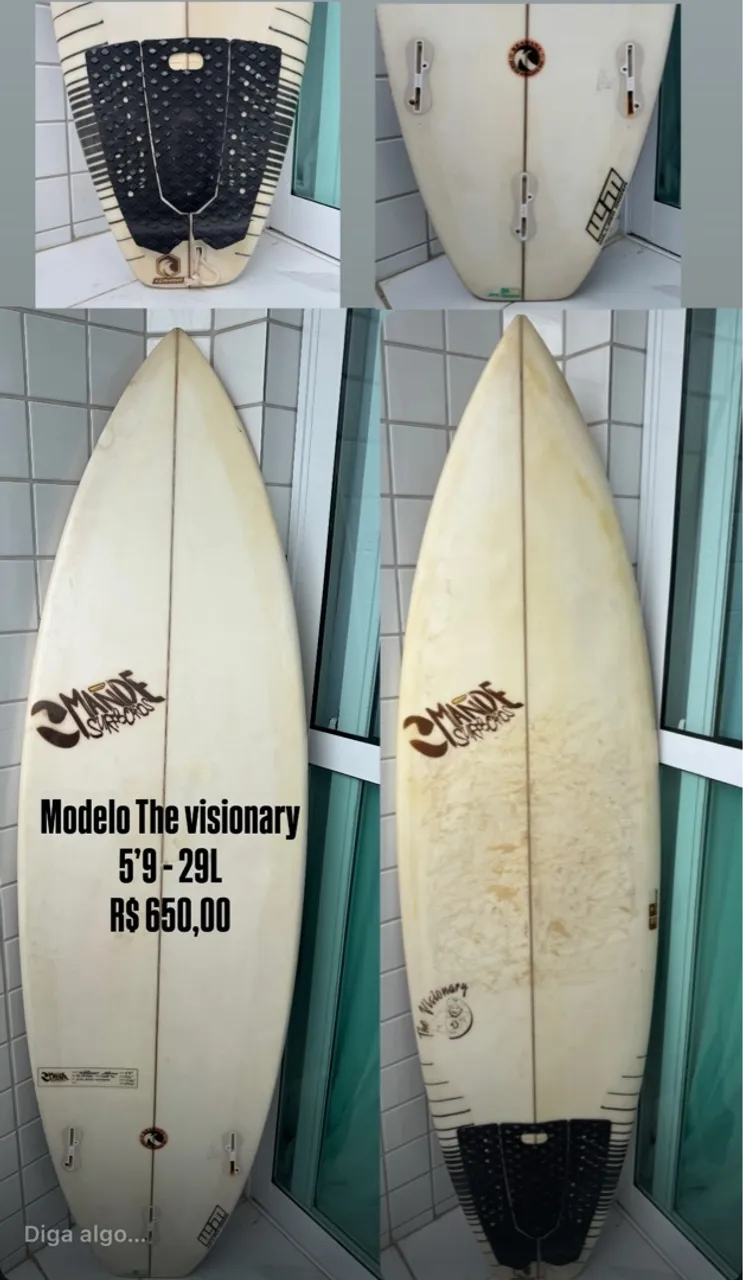 Prancha de Surfe Mandé The Visionary 5'9 - 29L