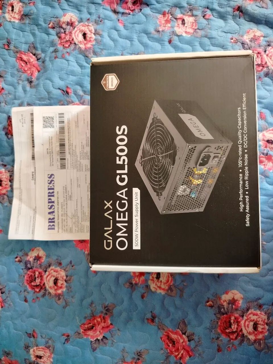 Fonte de PC Galax Omega GL500S 500W