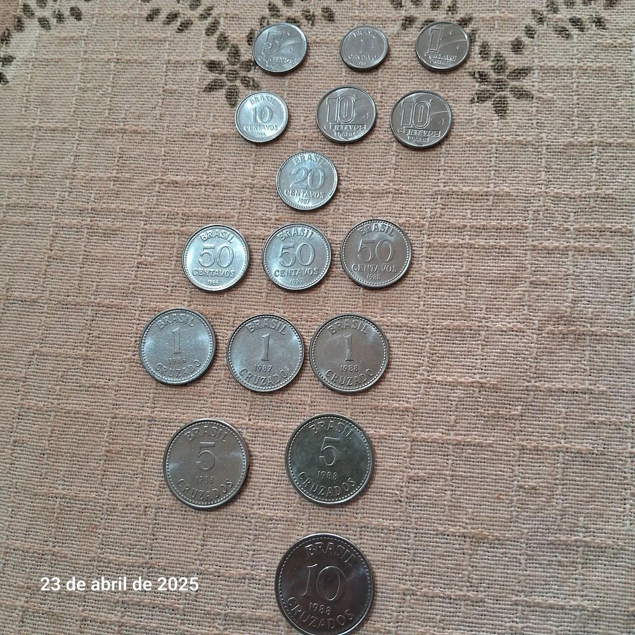 Moedas de cruzados do Brasil