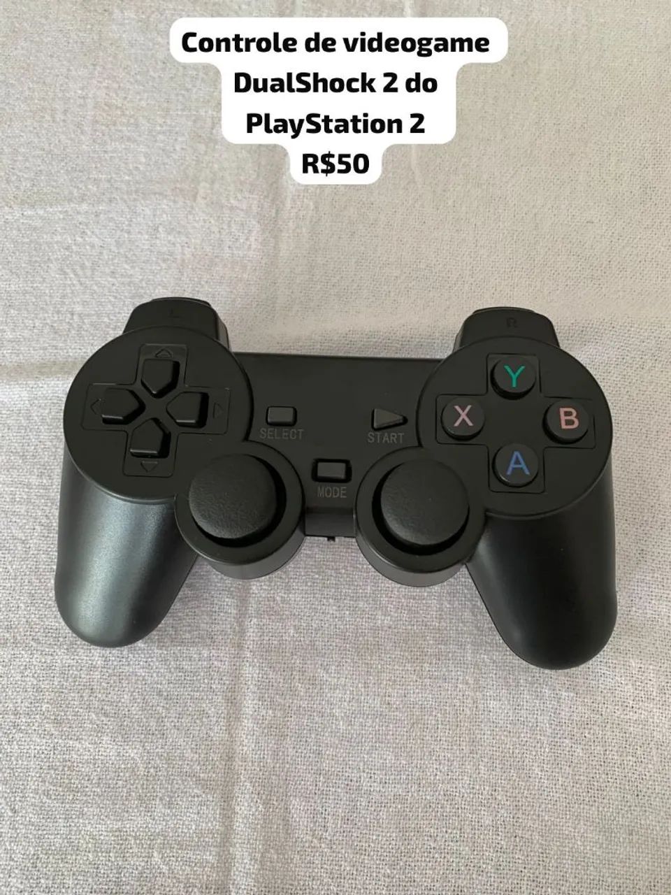 Controle de videogame Dualshock 2 