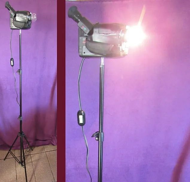 Luminária ou Abajur Filmadora JVC - Foto 3