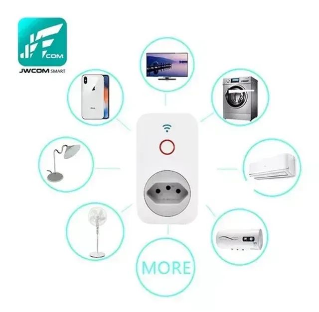 Tomada Inteligente Smart Wifi B2 Jwcom - Foto 2