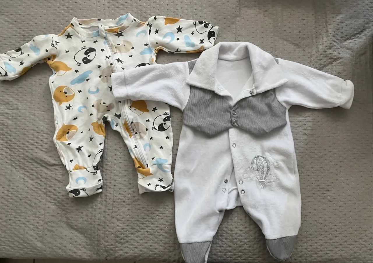 Roupas de bebê novas e usadas - Foto 3