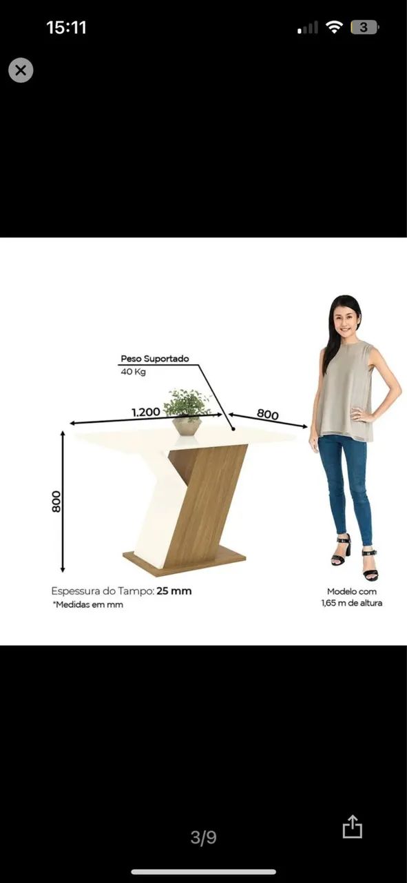 Dining table64352820250369120