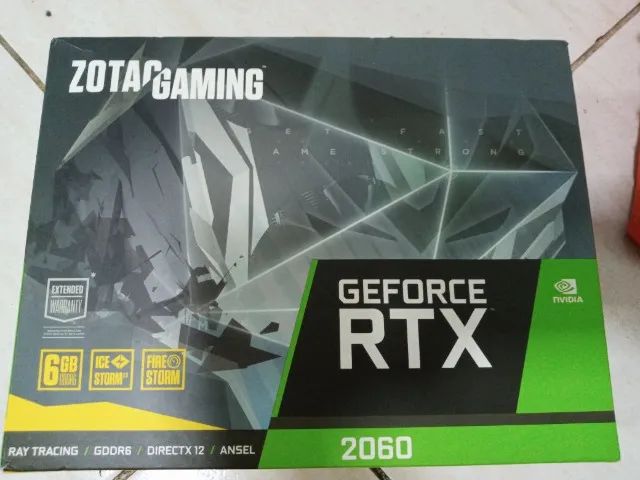 Placa de vídeo zotac gaming