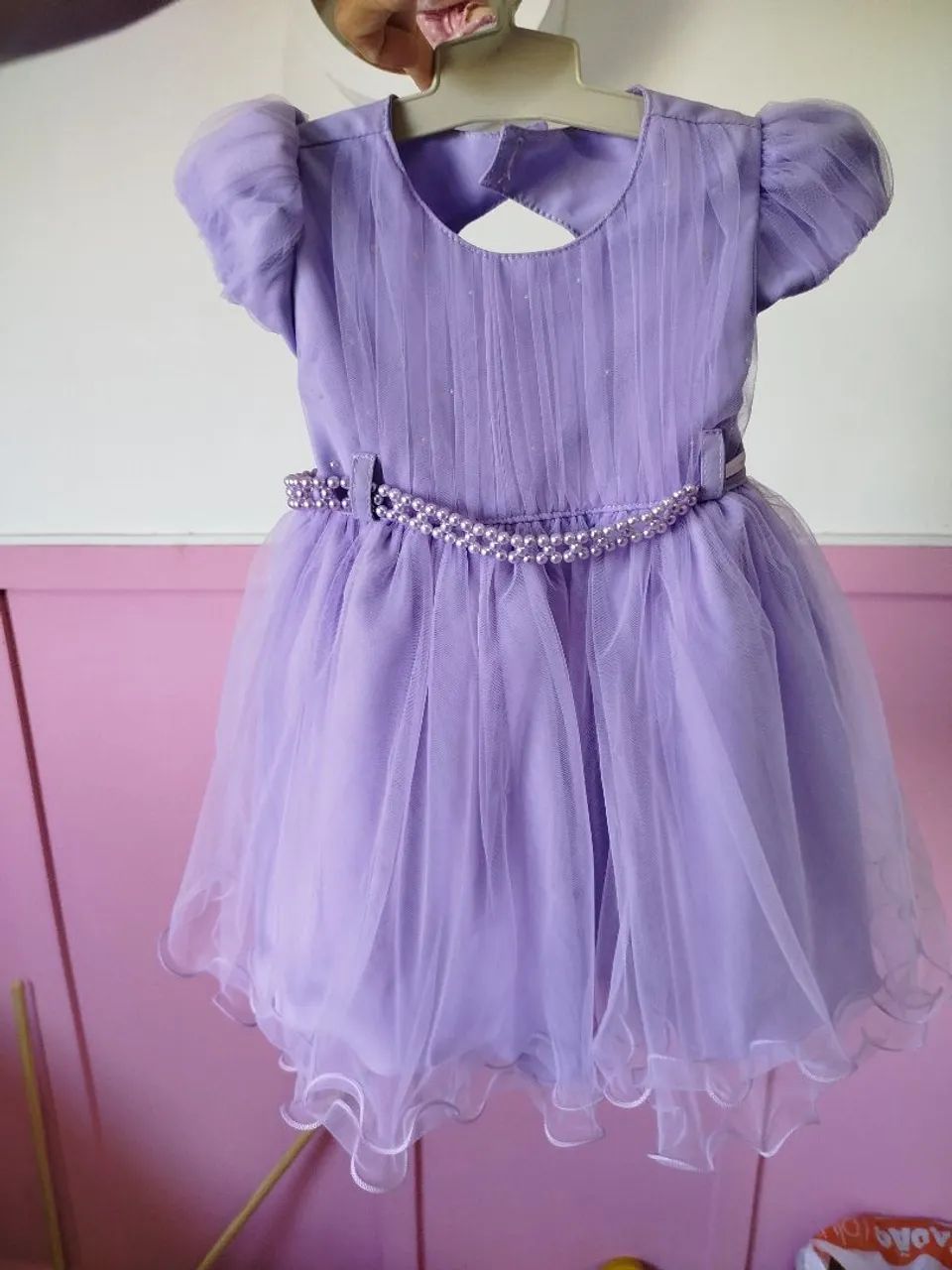 Vestido bebê Tamanho G novo 