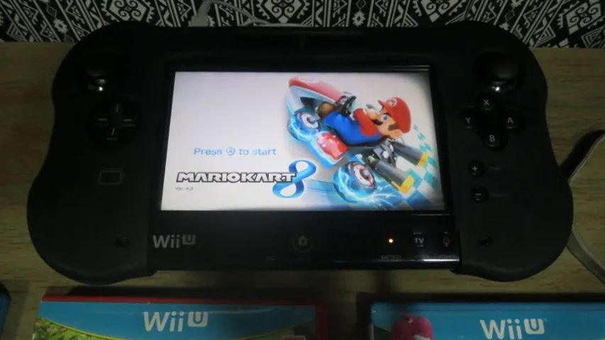 Nintendo Wii U Completo - Raridade - 6 jogos originais - Foto 2
