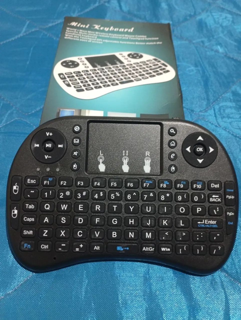 Mini Teclado Wireless com Touchpad - Praticidade na sua TV - Foto 2