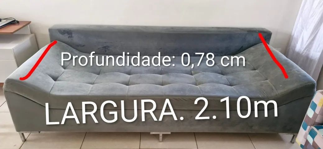 Sofá 03 lugares confortável64842833060995121