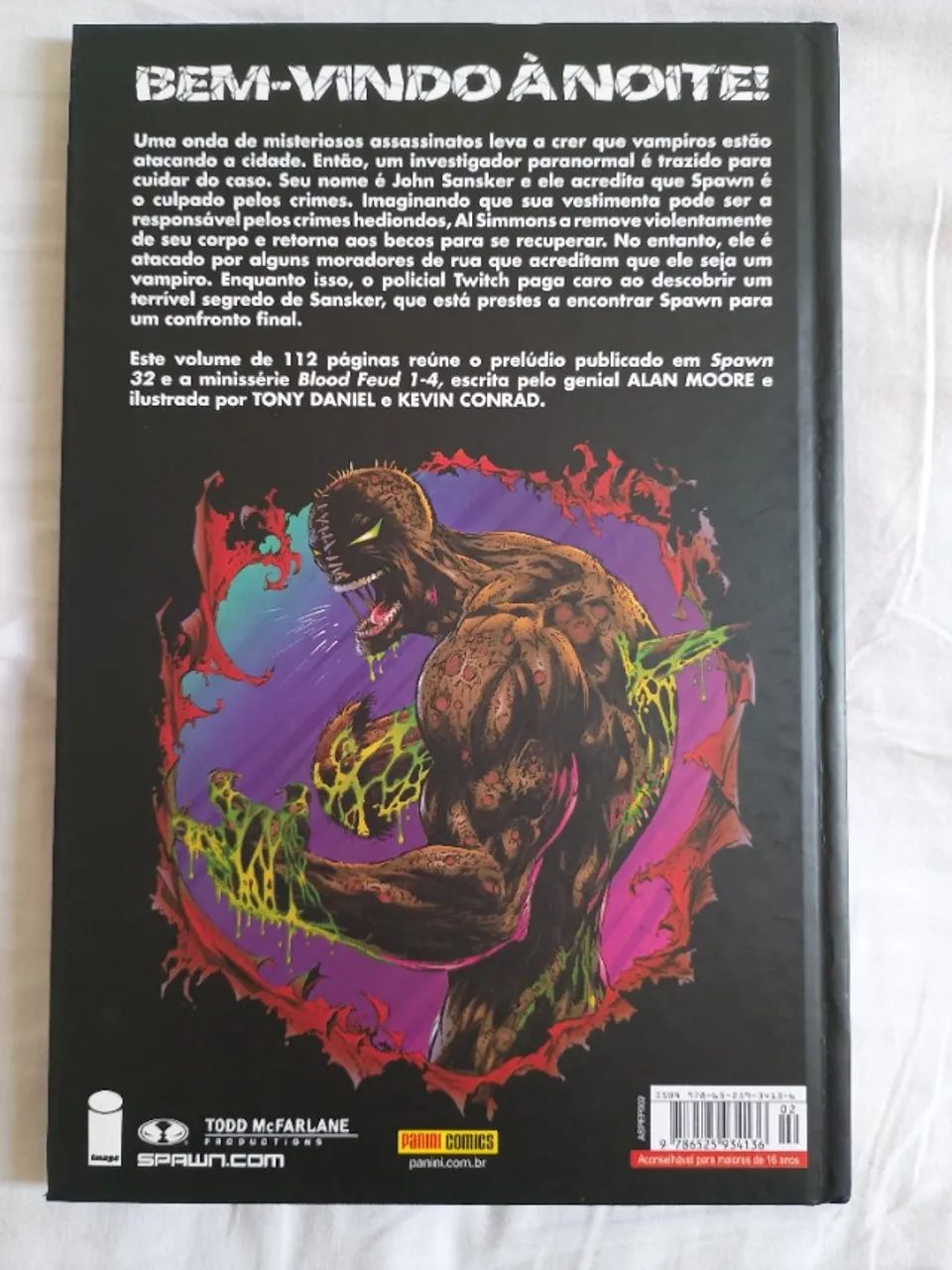 Spawn Especial Vol. 2 Feudo de Sangue Capa Dura Panini - Foto 2