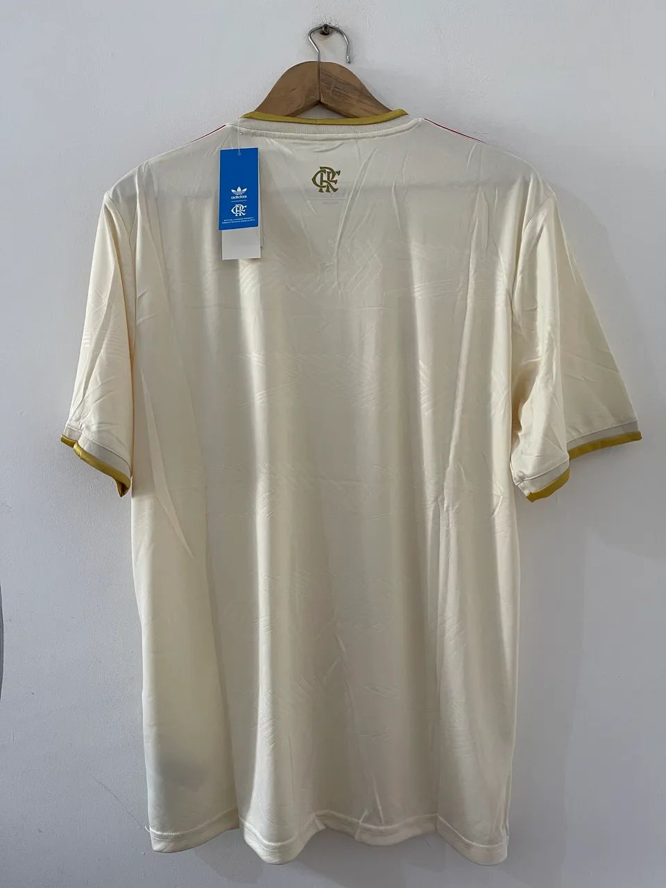 Camisa Flamengo bege segundo uniforme  - Foto 2