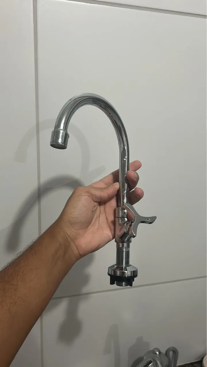 Torneira conservada