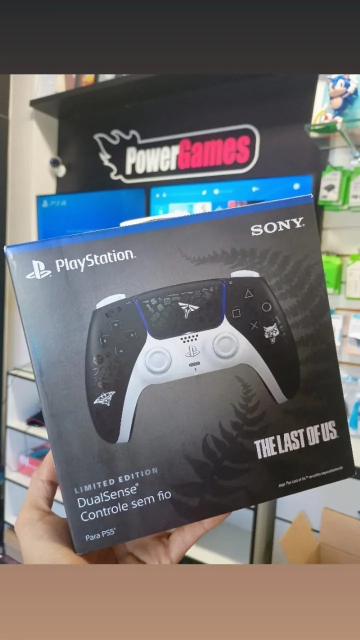 Controle de Ps5 Edição The Last Of Us NOVO