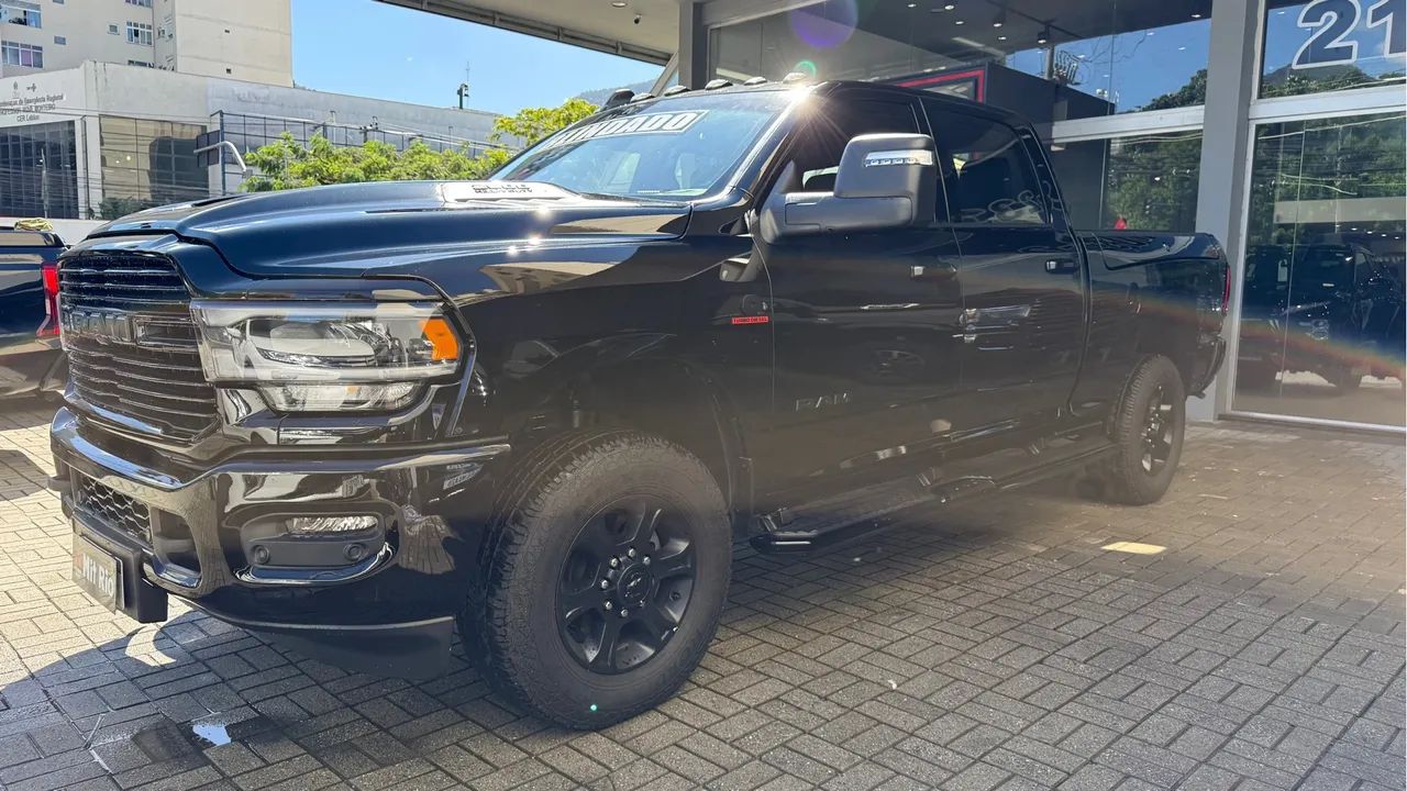 RAM 2500 NIGHT BLINDADA SHILED VIDROS PROTECTOR EVO ÚNICO DONO  - Foto 4