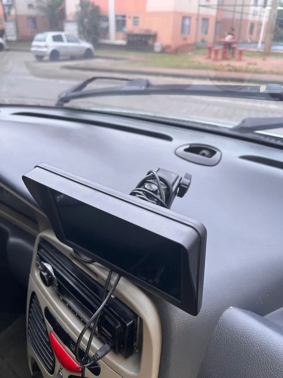 Multimídia Leitor Som Portátil Suporte Carplay Android Auto - Foto 3