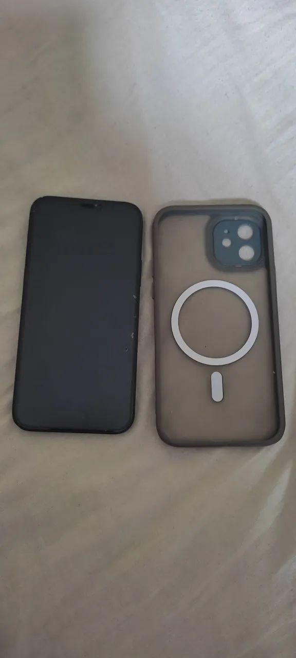 iPhone 12 64 GB azul muito novo e conservado. 