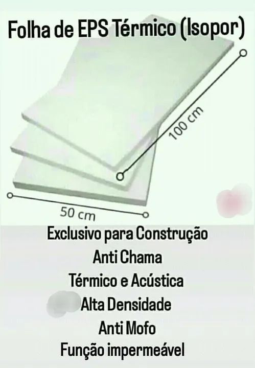 ISOPOR TÉRMICO PARA PAREDES - Foto 3